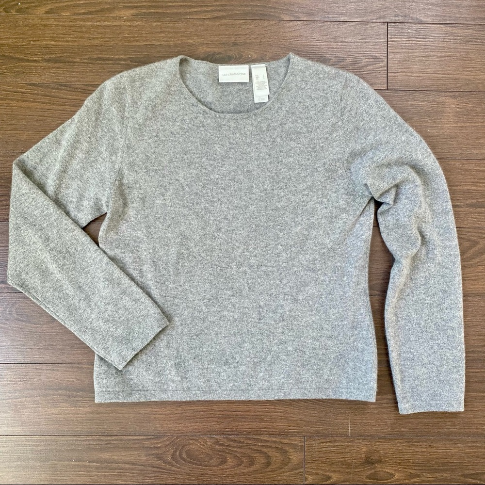 Vintage Cashmere Liz Claiborne Sweater sz L